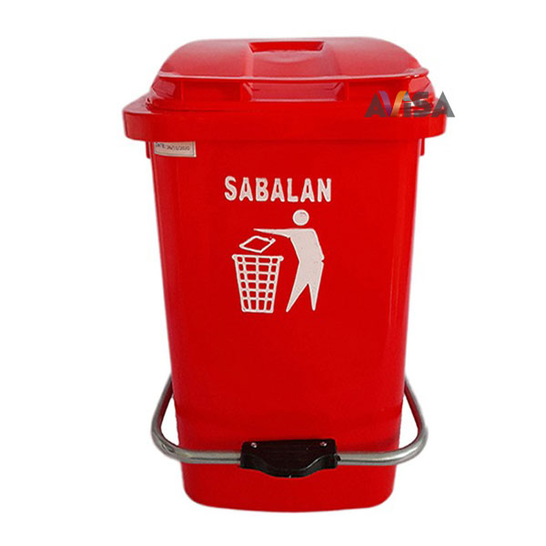 سطل زباله 40 لیتری پدالدار