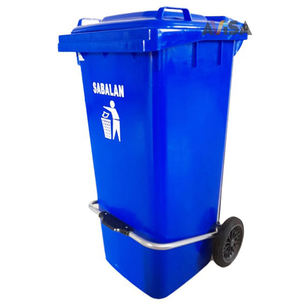 سطل زباله پدال دار 100 لیتری
