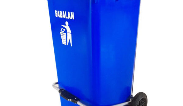 سطل زباله پدالدار 120 لیتری