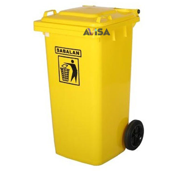 سطل زباله 240 لیتری چرخدار (قیمت عمده)