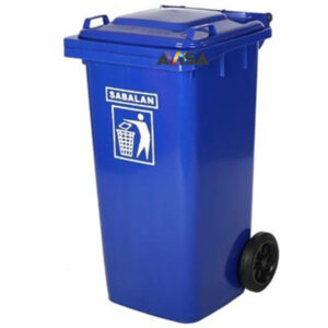 سطل زباله 240 لیتری چرخدار (قیمت عمده)
