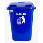 سطل زباله 60 لیتری ساده (قیمت عمده)